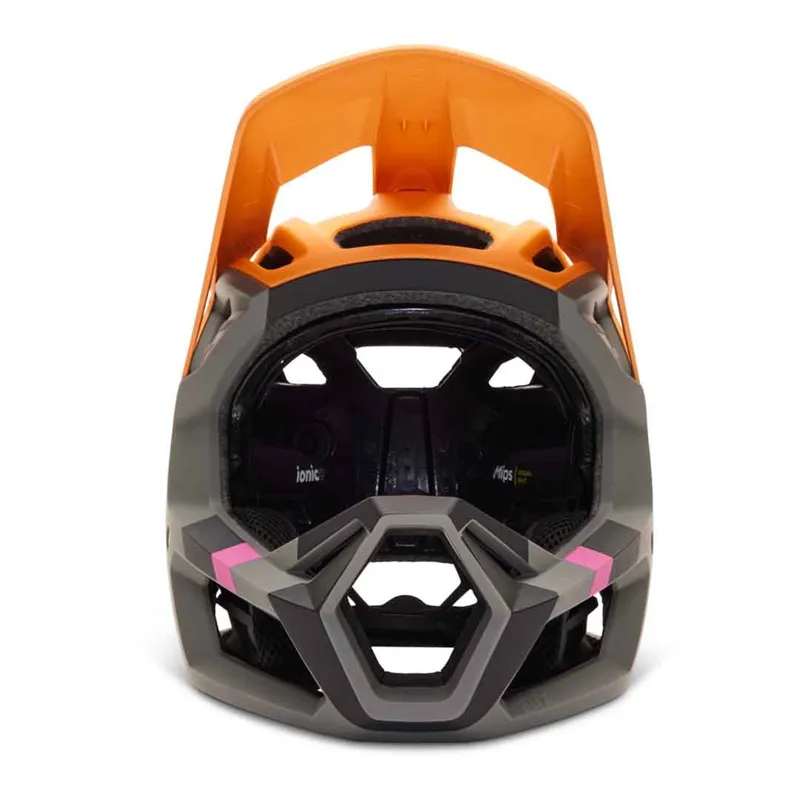 Fox Proframe RS Full Face Mountain Bike Helmet in Clyzo Orange-7